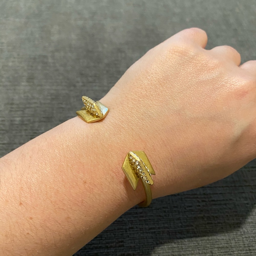 Madewell Brass Bangle - Picture 2 of 5